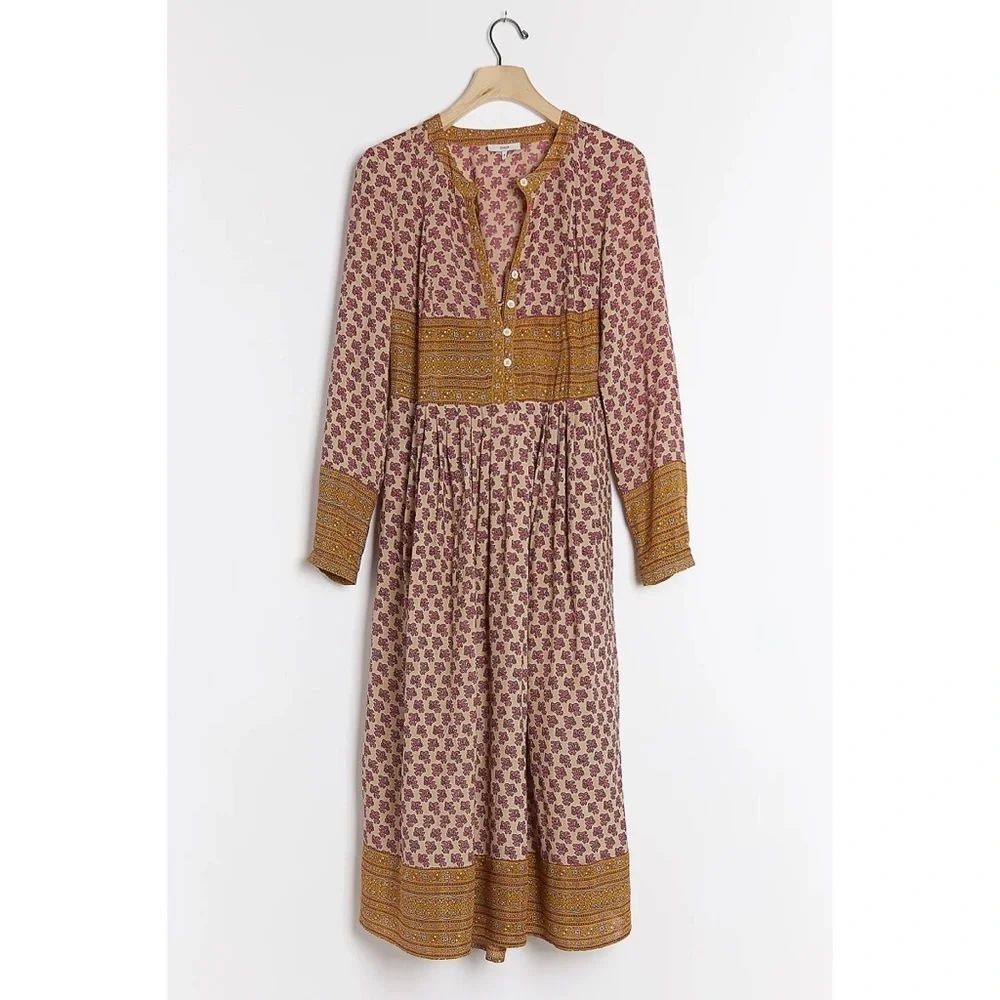 Anthropologie Marion Midi Dress